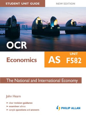cover image of OCR AS Economics Student Unit Guide New Edition